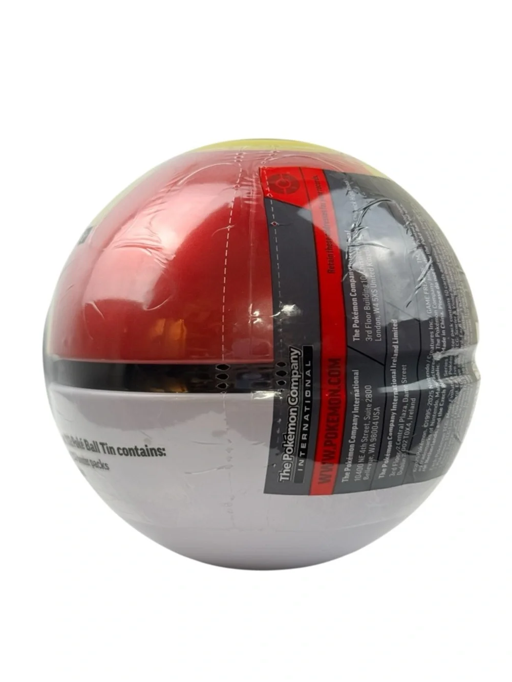 Pokémon TCG Repeat Ball Tin E25 Sealed Poké Ball Collector Tin New